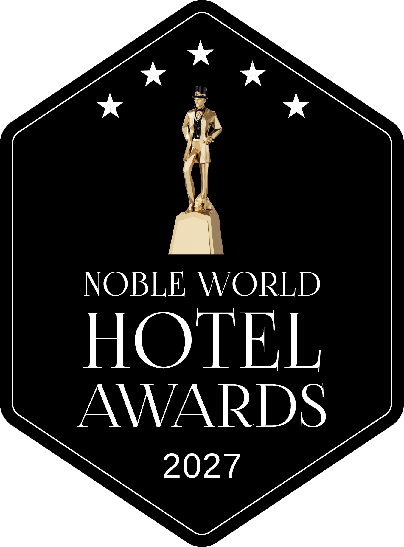 Noble Best Hotel 2027 badge