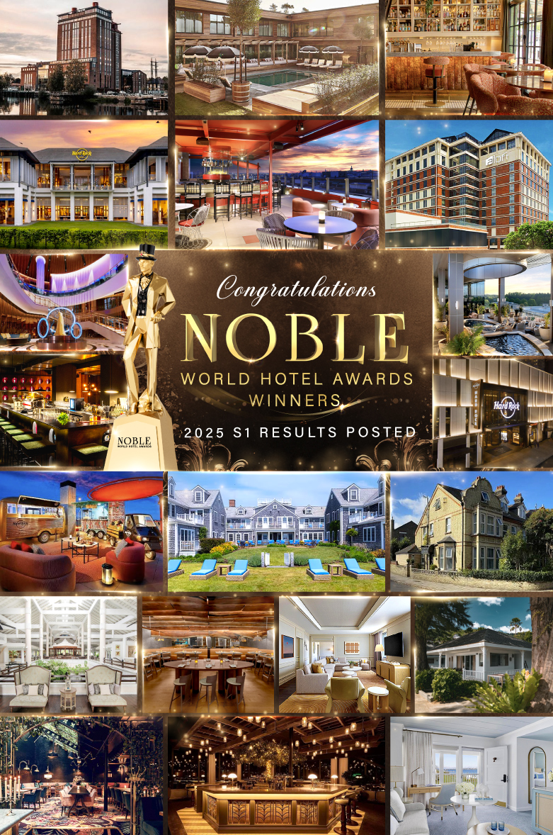 Noble World Hotel Awards S1 Winner Announcement 