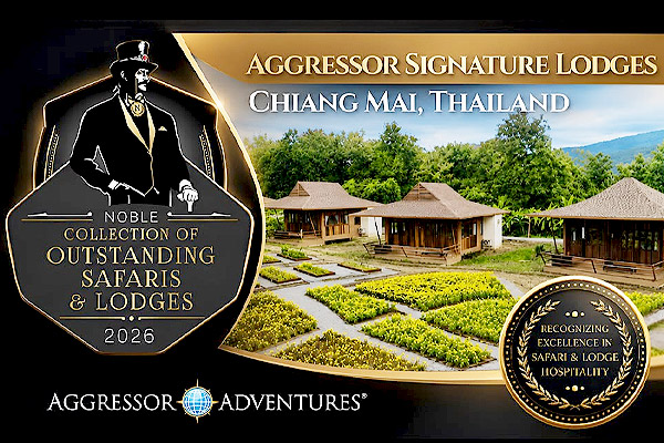 Aggressor Signature Lodges Chiang Mai Recognized for Luxury Hospitality