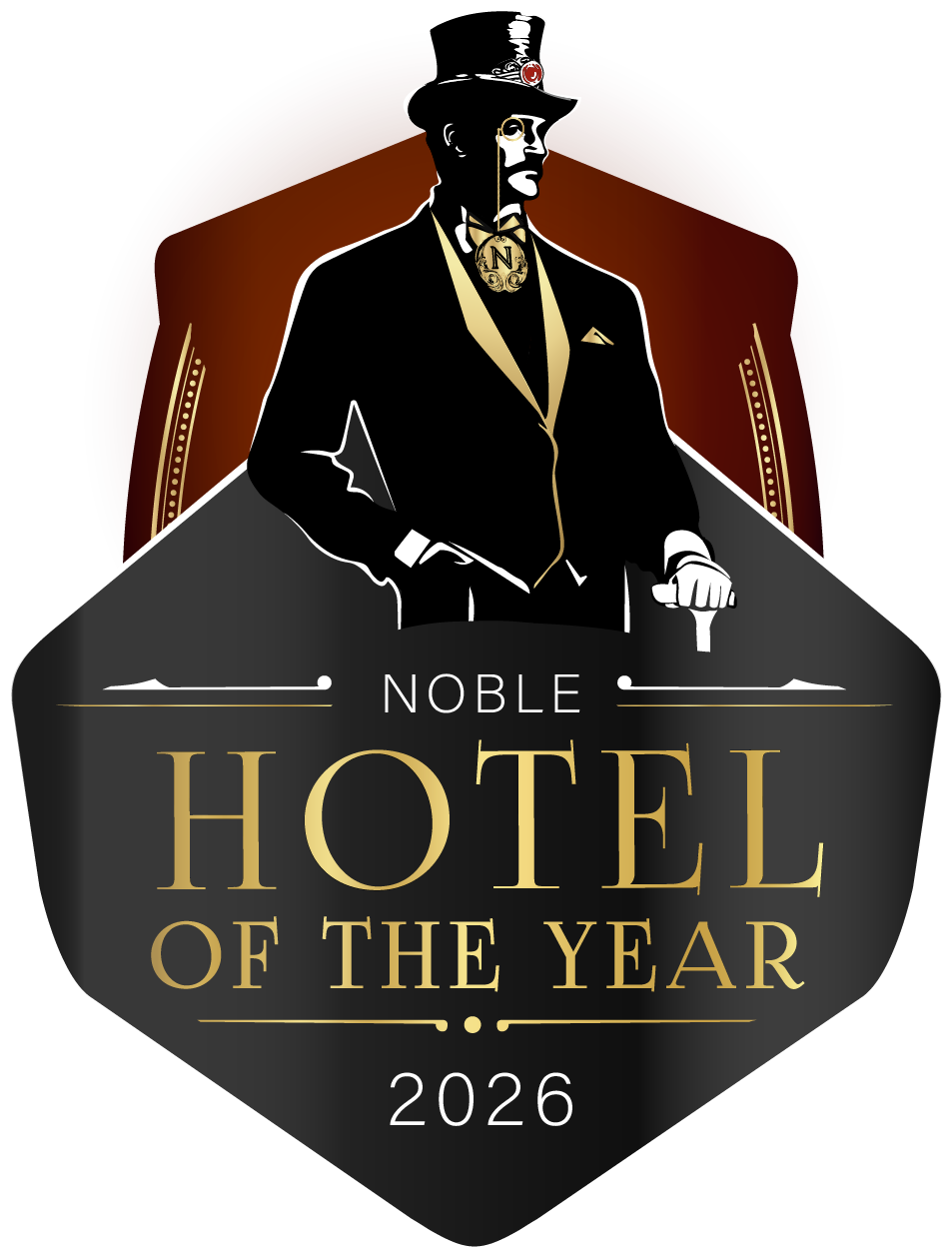 Hotel of the Year 2026 badge
